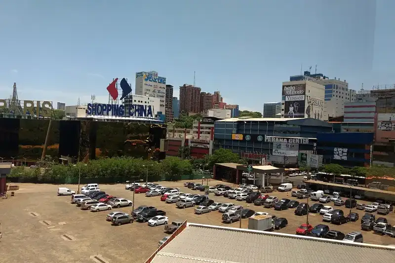 Zona comercial de Ciudad del Este